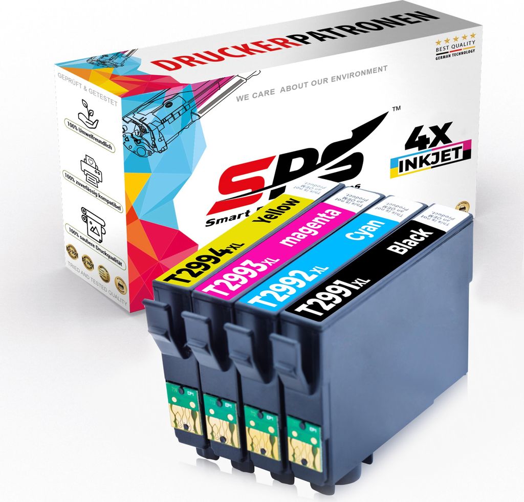 T2991 Tintenpatrone Kompatibel für Epson Expression Home XP-257 | Mehrfarbig