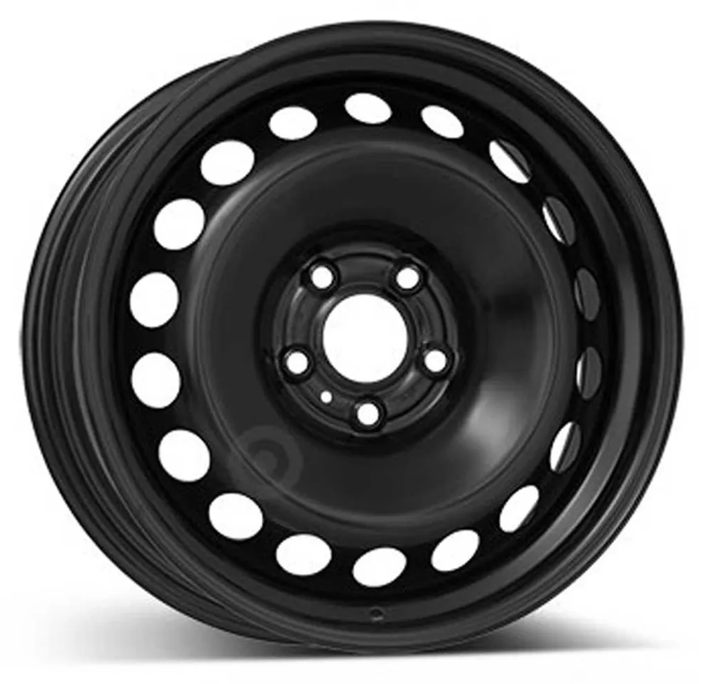 Jante en acier ALCAR 7x17 pouces noir pour berline et SUV moderne