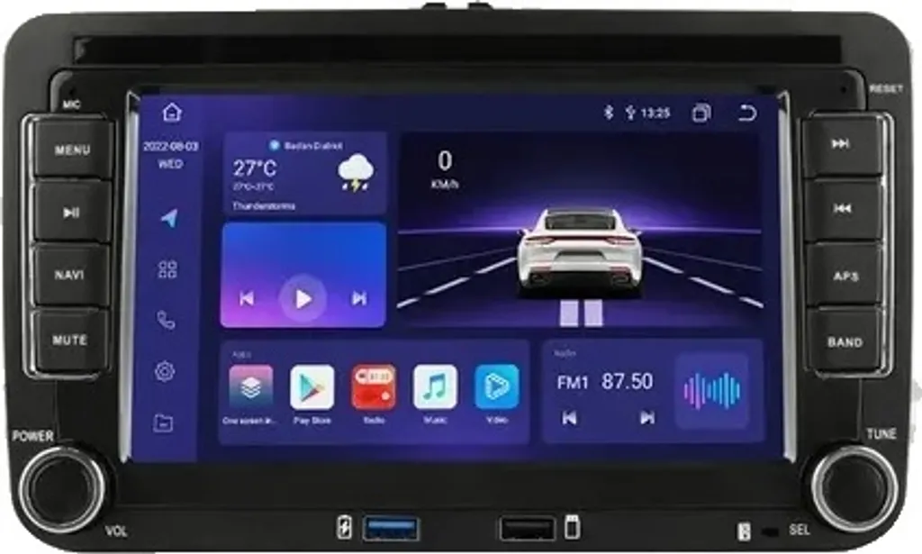 Autoradio GPS Android 12 S8 : Remplacez votre vieux lecteur de voiture