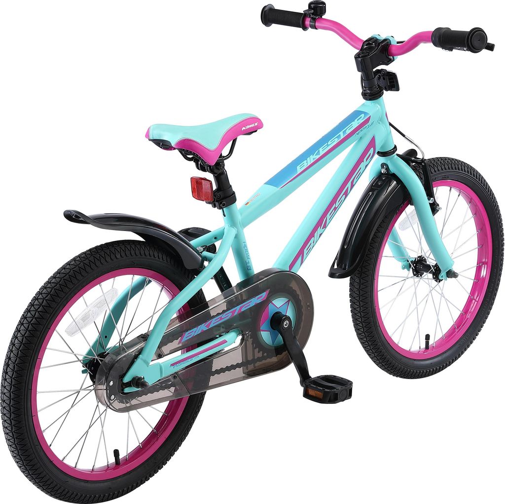 BIKESTAR Kinder Fahrrad ab 5 Jahre | 18 Zoll Urban Jungle Produktbild 4