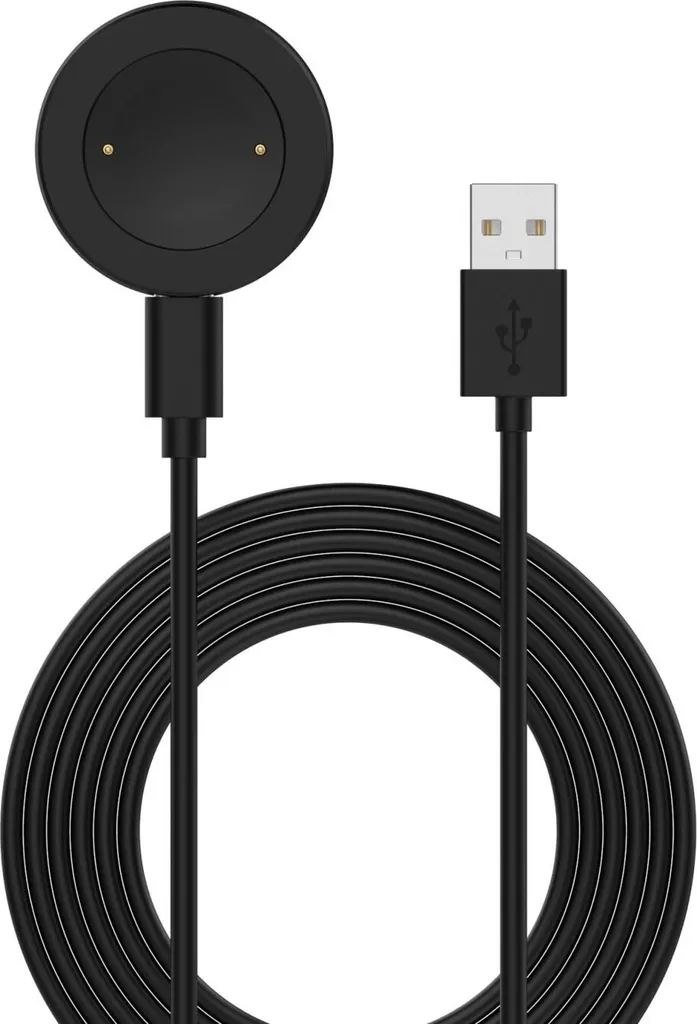 Per Honor Watch 5 Cavo di ricarica intelligente con interfaccia magnetica USB-C da 1 metro, nero