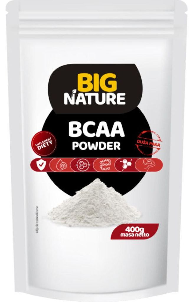 BIG NATURE BCAA 2:1:1 Aminosäuren 400g Nahrungsergänzungsmittel - BIG NATURE