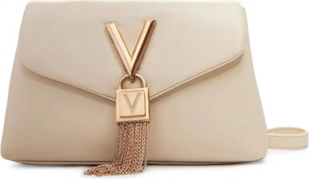 Sac Bandoulière Valentino Crema - Accessoire de Mode Femme Chic et Pratique
