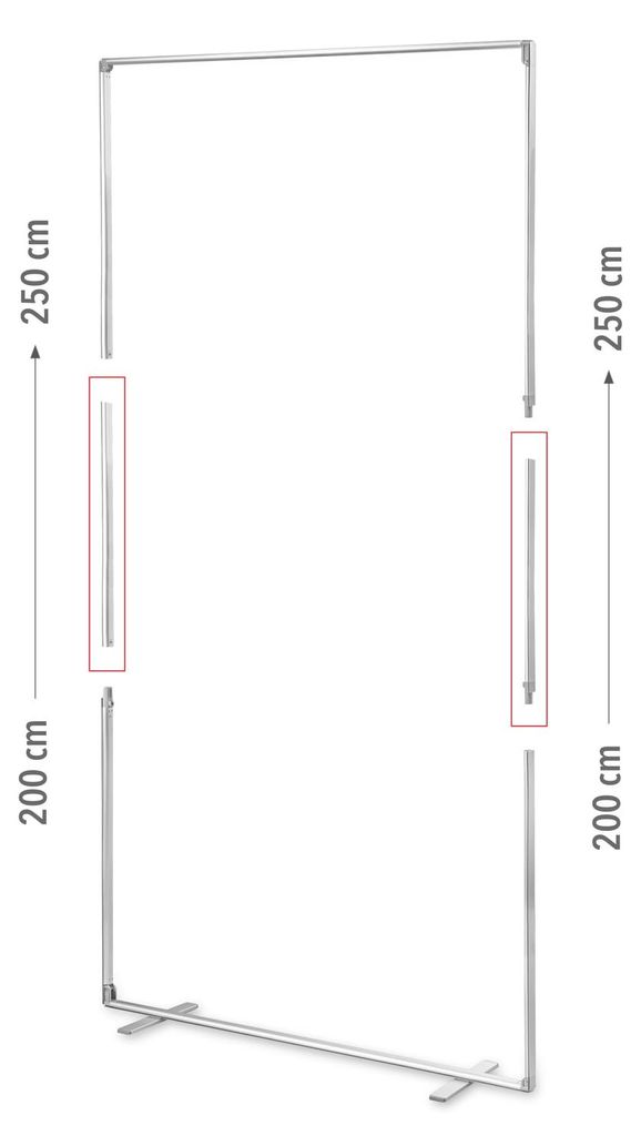 LONG SET 2.5 für das MEGA SEG 100x200
