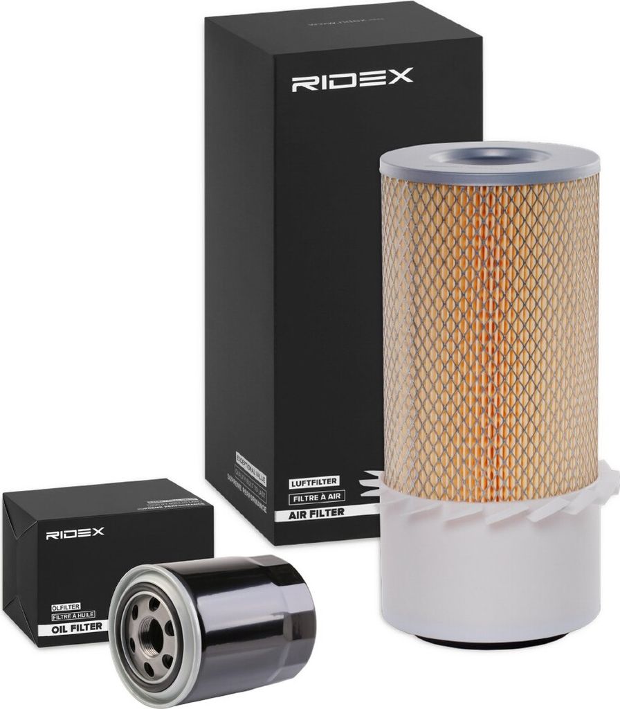 RIDEX Filterset Inspektionspaket Filtersatz für HYUNDAI GALLOPER II (JK-01) für MITSUBISHI GALLOPER (JK-01)