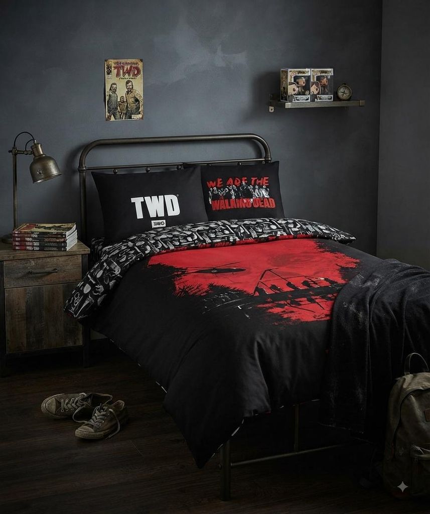 The Walking Dead Bettwäsche 80x80 + 135x200 cm, 100% Produktbild 