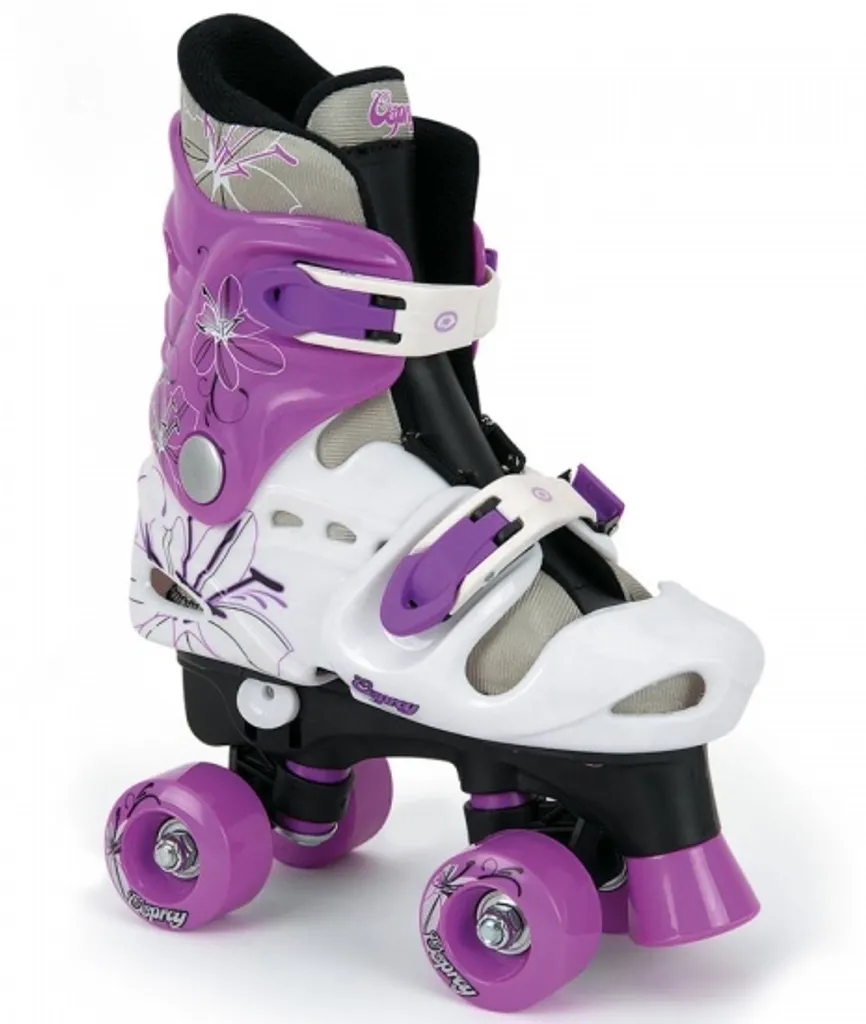 Patins à Roulettes Réglables Fille pour Apprendre à Patiner 32 au 36
