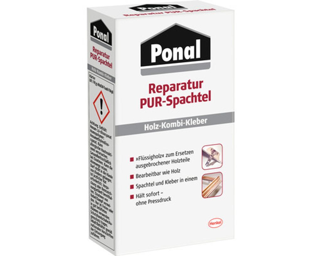 Ponal PER6N Ponal Reparatur PUR-Spachtel Holz-Kombi-Kleber Immagine del prodotto 