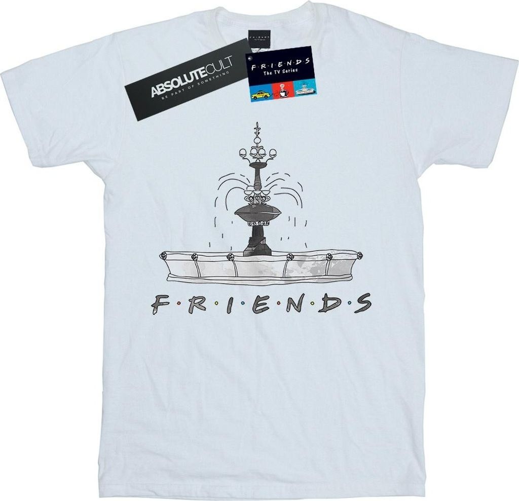 Friends - T-Shirt für Damen BI23501 (3XL) (Weiß) Produktbild 