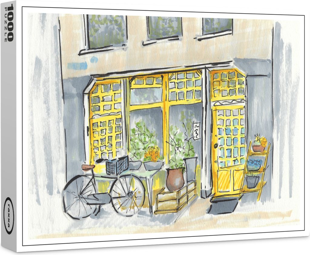 raxxa Premium-Puzzle "Blumenladen", 1000 Teile