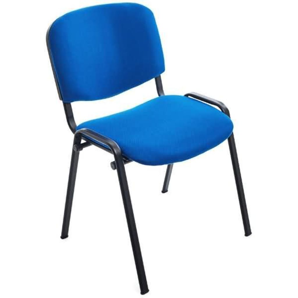 Rocada Ergoline 965-3, Einzelbild, Gepolsterter Sitz, Gepolsterte Rückenlehne, Blau, Blau, Schwarz