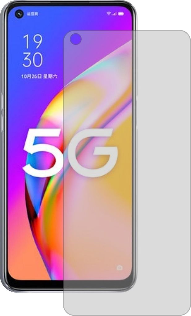 3x Schutzfolie für Oppo A93 5G Antireflex Displayschutzfolie Antibakteriell