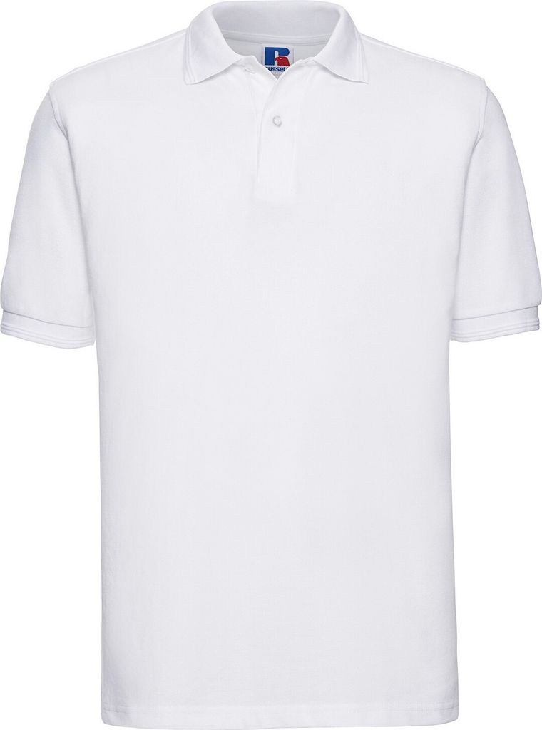 Russell - Poloshirt Strapazierfähig für Herren PC6220 (5XL) (Weiß)