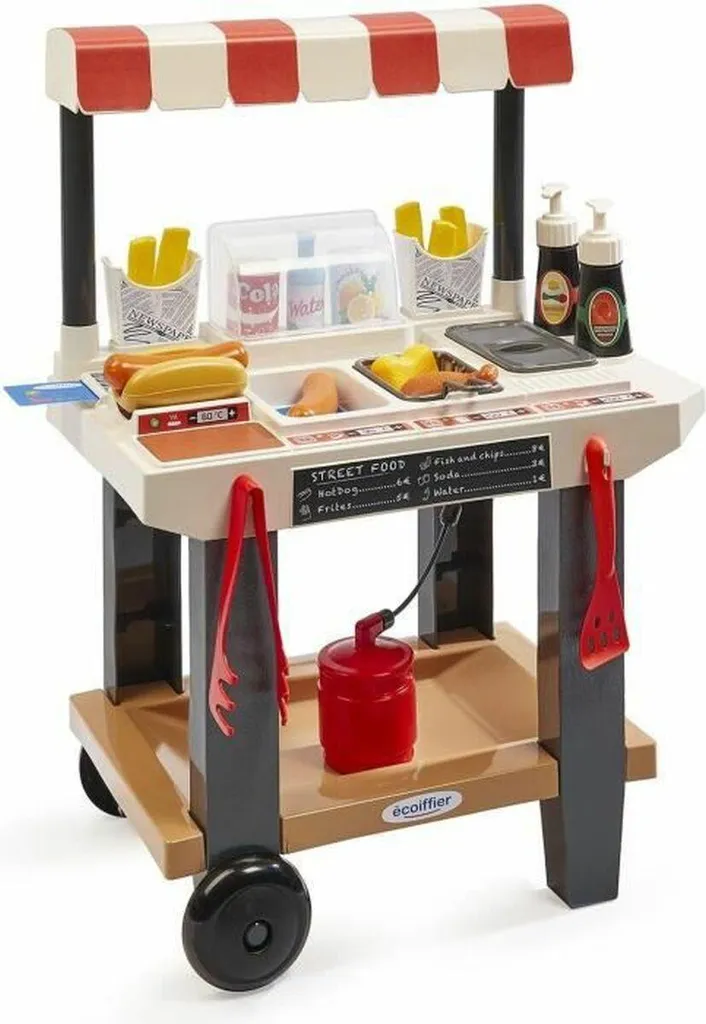 Jouet Cuisine Street Food pour Enfant avec Accessoires Inclus Ecoiffier