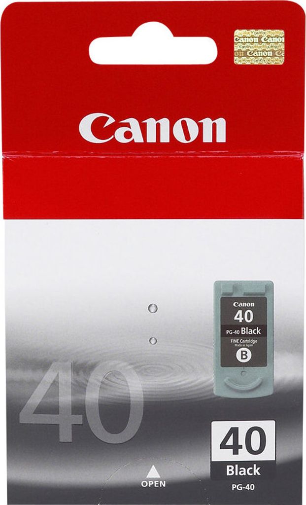 Canon PG-40BK Tinte Schwarz, Schwarz, Tinte auf Produktbild 