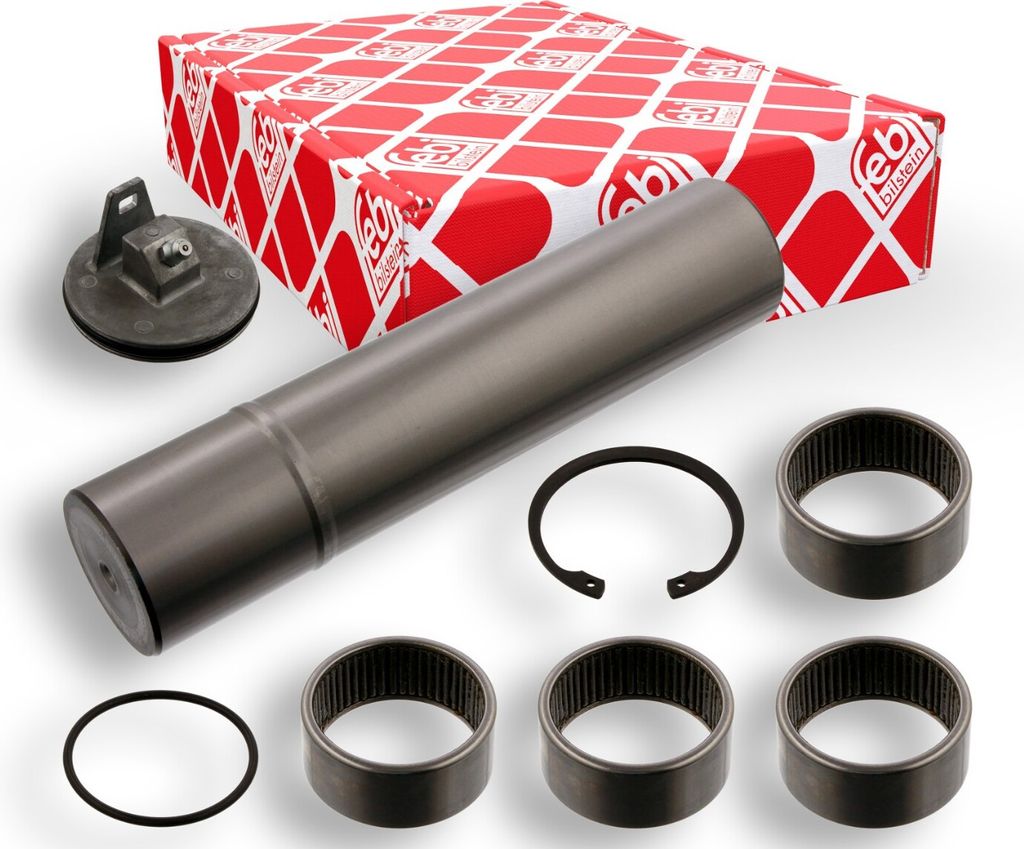 FEBI BILSTEIN Reparatursatz Achsschenkelbolzen 35462 Hinten passend für MERCEDES-BENZ INTEGRO (O 550) 3mm 223mm 50mm 33mm NBR 52mm 50mm 3,4kg