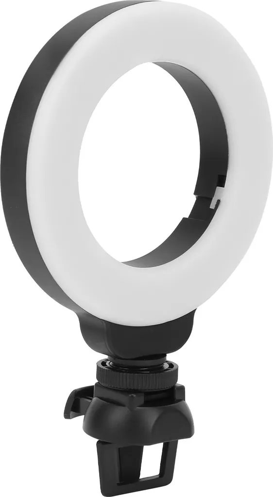 Anello LED 4 Pollici USB con Clip: Luce Riempimento Videochiamate