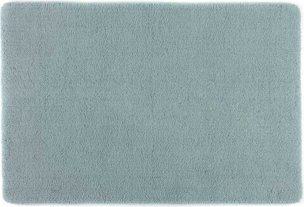 Rhomtuft Badteppich Square Umrand. eckig 55 x 60 cm Farbe aquamarin