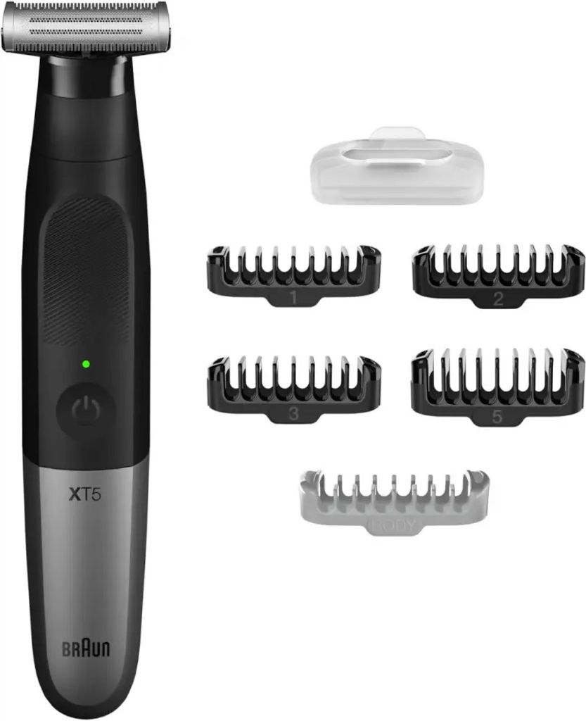 Braun XT5100, Schwarz, Silber, 1 mm, 5 mm, 1 mm, Edelstahl, Produktbild 