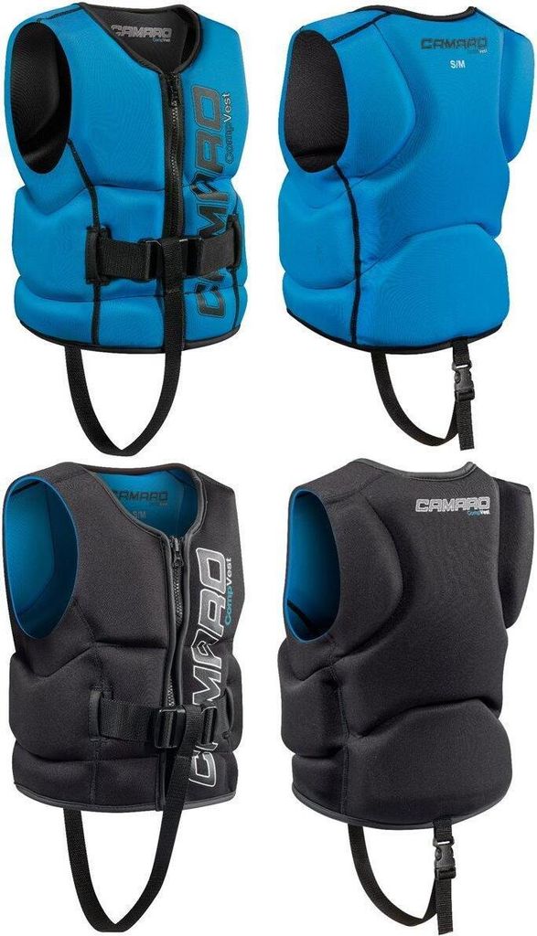 Camaro Comp Vest Kinder Neopren Wende Neopren Prallschutz Auftriebweste bis 50kg Type C - Groesse: 2XL (152-4 bis 76cm)