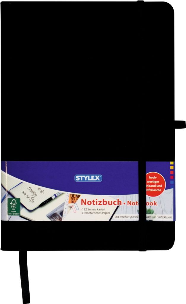Notizbuch 9x14cm PolyurethanEinband 29201 Produktbild 