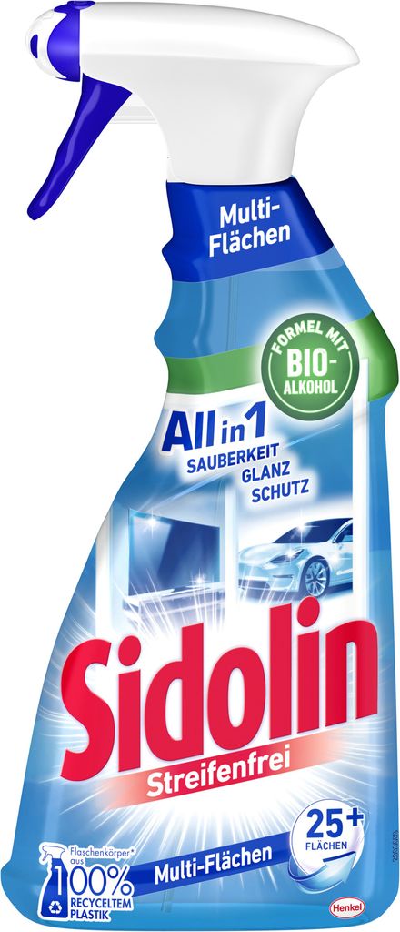 Sidolin MultiFlächen Sprühflasche Produktbild 