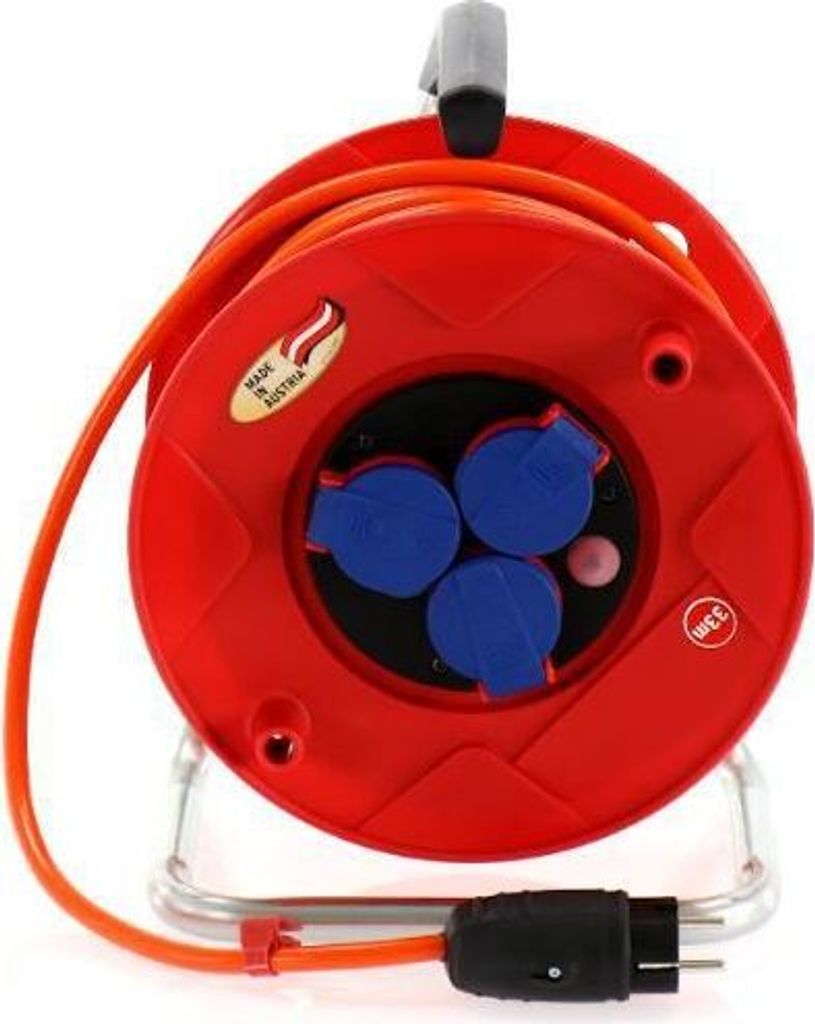 Brennenstuhl BAT 260, IP44, Industrie/Baustellen-Kabeltrommel, 33m, 1 Stk.