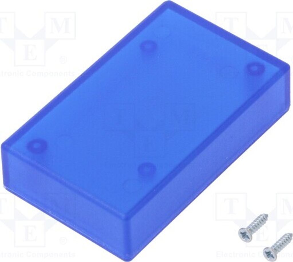 1x Gehäuse: universell Z: 15mm Y: 60mm X: 37mm geschraubt KM-202-TR/BL Universal
