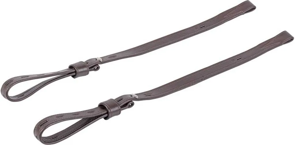 Sangles de Steigbügel Harry's Horse en cuir souple avec boucles inox
