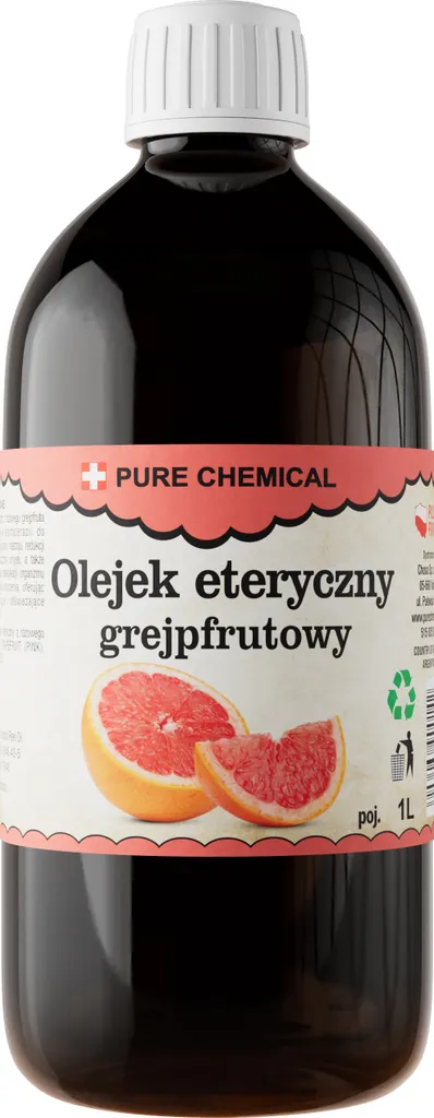 Huile essentielle de Grapefruit 1 L - Élimine les odeurs et tonifie la peau