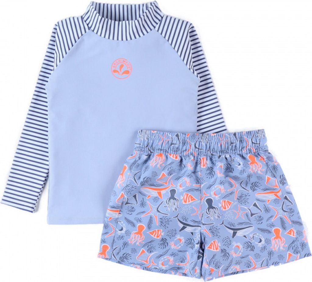 ARCHIMEDE Cocon Boy Set UV, A310371, blau, 12 Monate