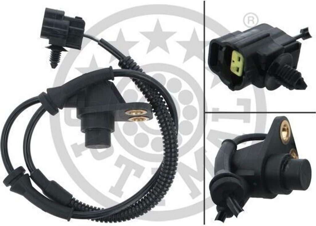 OPTIMAL ABS Sensor Raddrehzahl Vorne Links für CHEVROLET MATIZ (M200, M250) 06-S766