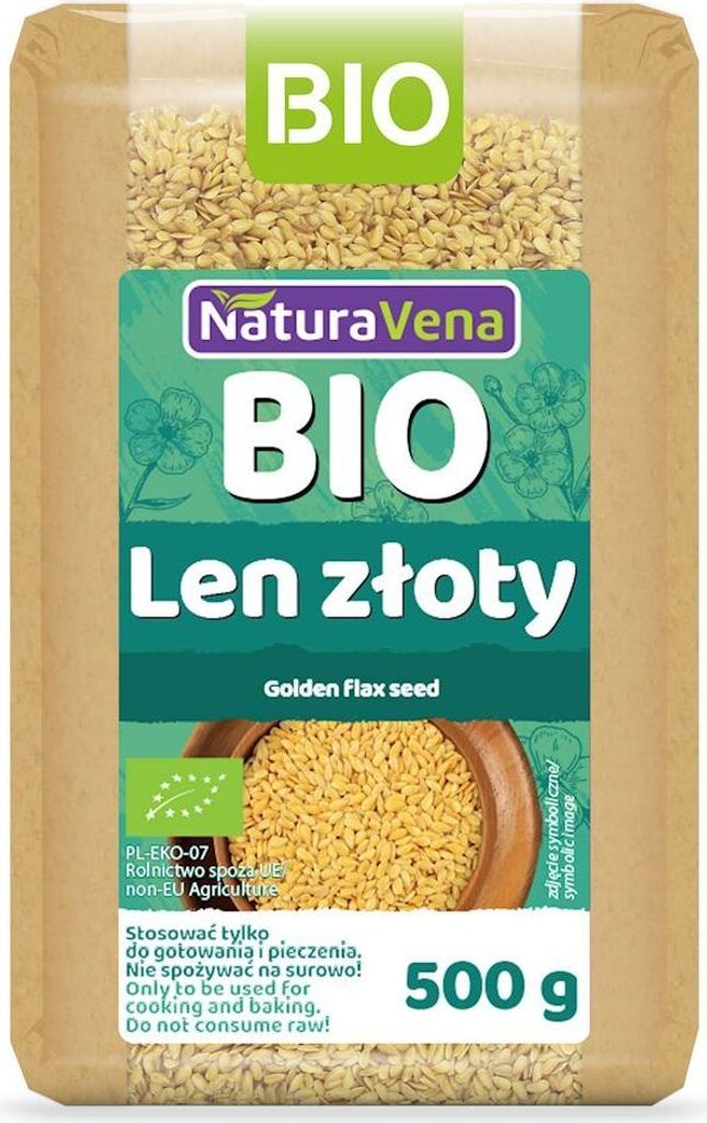 GOLDENER LEIN (LEINSAMEN) 500 g – NATURAVENA