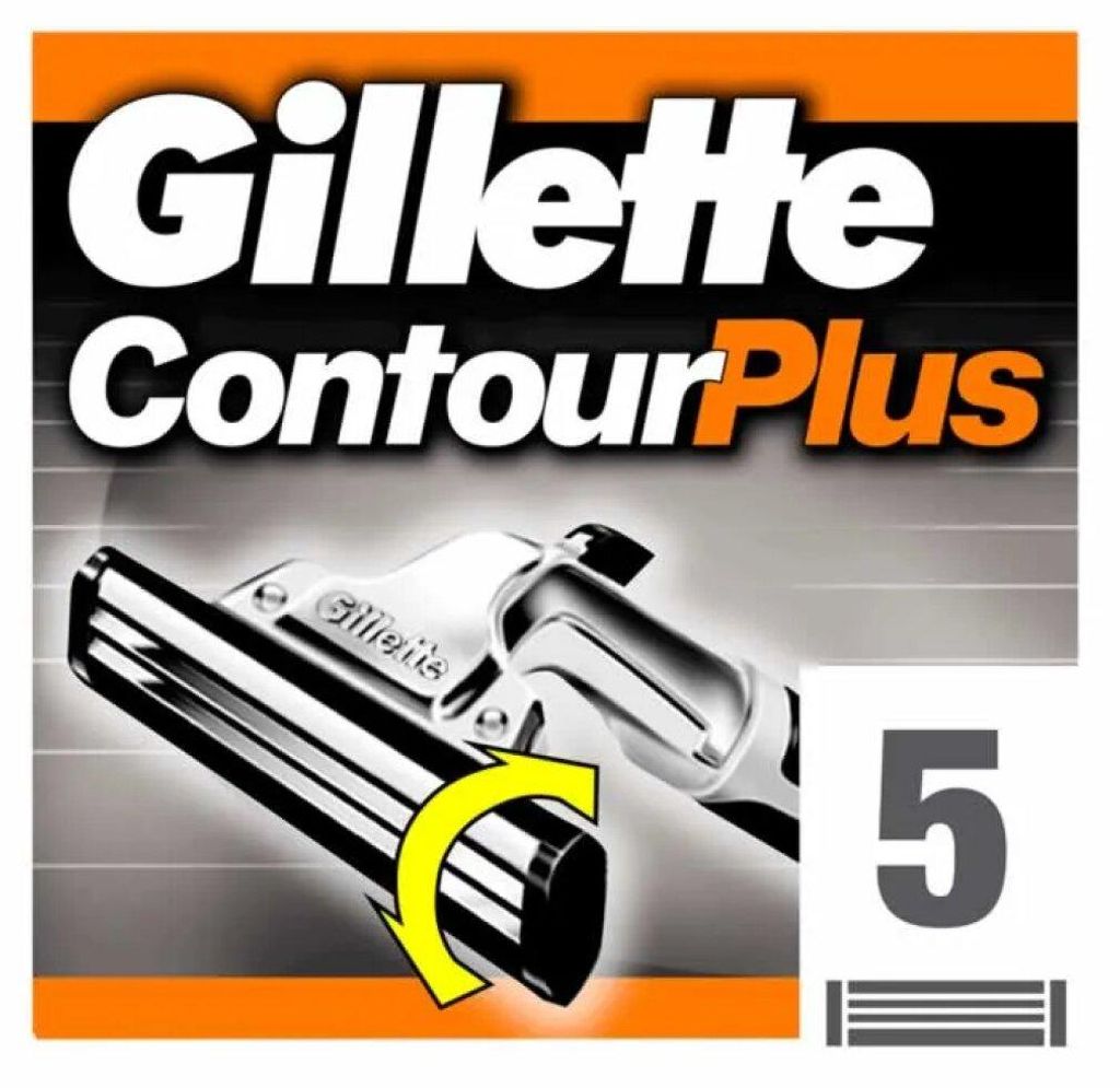 Gillette Contour Plus Nachfüllung 5 Einheiten Produktbild 