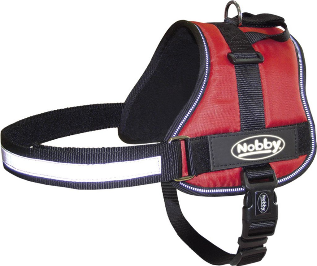 Nobby Geschirr "SEGURO" neon gelb Bauch: 82-110cm