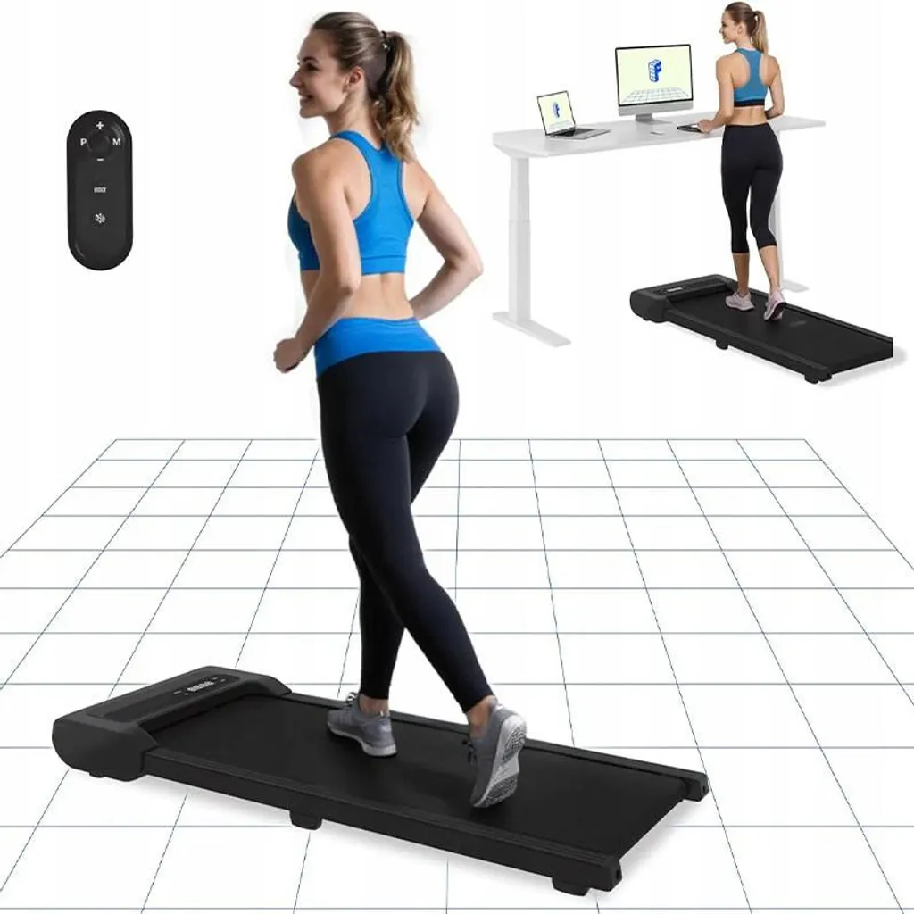 Tapis de course appartement 6 km/h GP018B-Basic-EU marche active LED