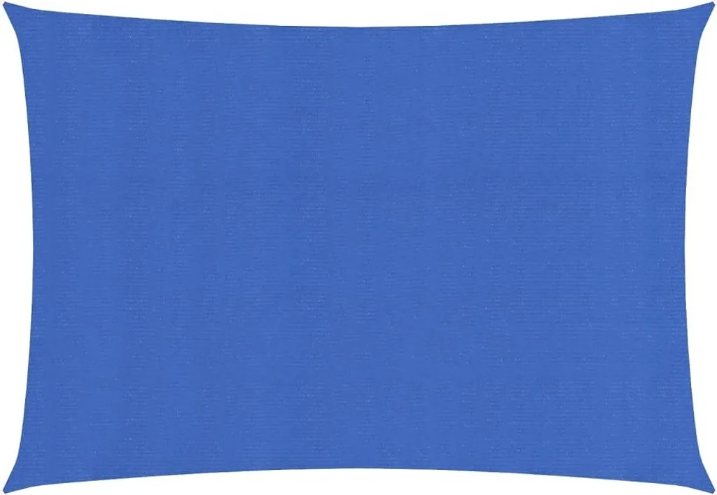 Vela Ombreggiante Blu 2x4,5 m | Tenda HDPE 160g/m² per Terrazzo e Giardino