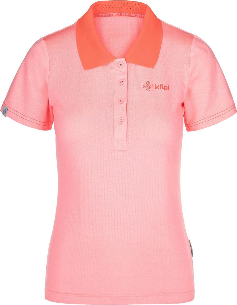 Funktions-Poloshirt für Damen Kilpi COLLAR-W, LIGHT PINK, Größe 34