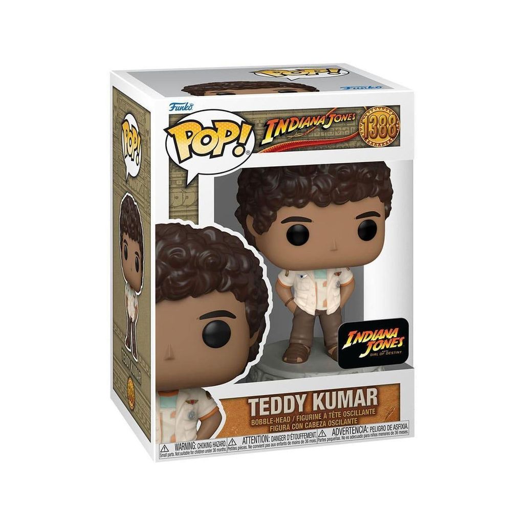 Teddy Kumar - Figurka Funko Pop! - Indiana Jones i artefakt Zdjęcie produktu 