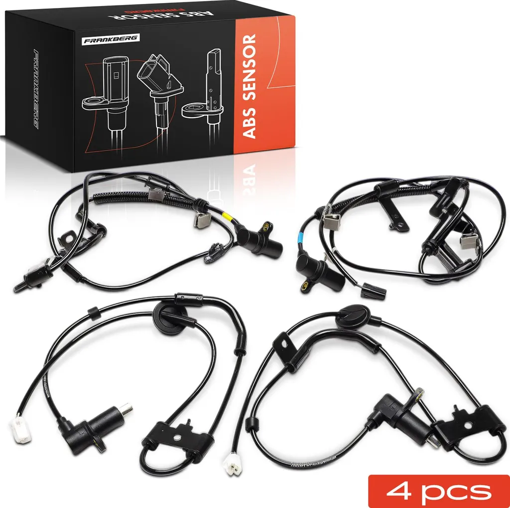 Kit Capteurs ABS Avant Arrière KIA Cerato LD pour Entretien de Freinage