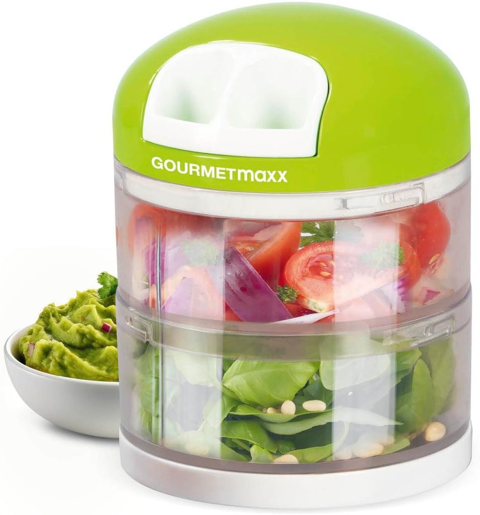 GOURMETmaxx Multi Zerkleinerer Zwiebel Schneider 2-fach Produktbild 