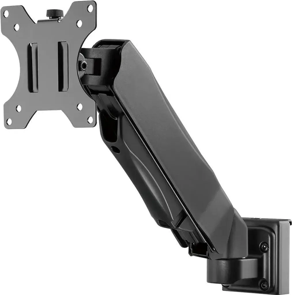 Support moniteur PC pour rail de fixation Slatwall - Bureau ergonomique