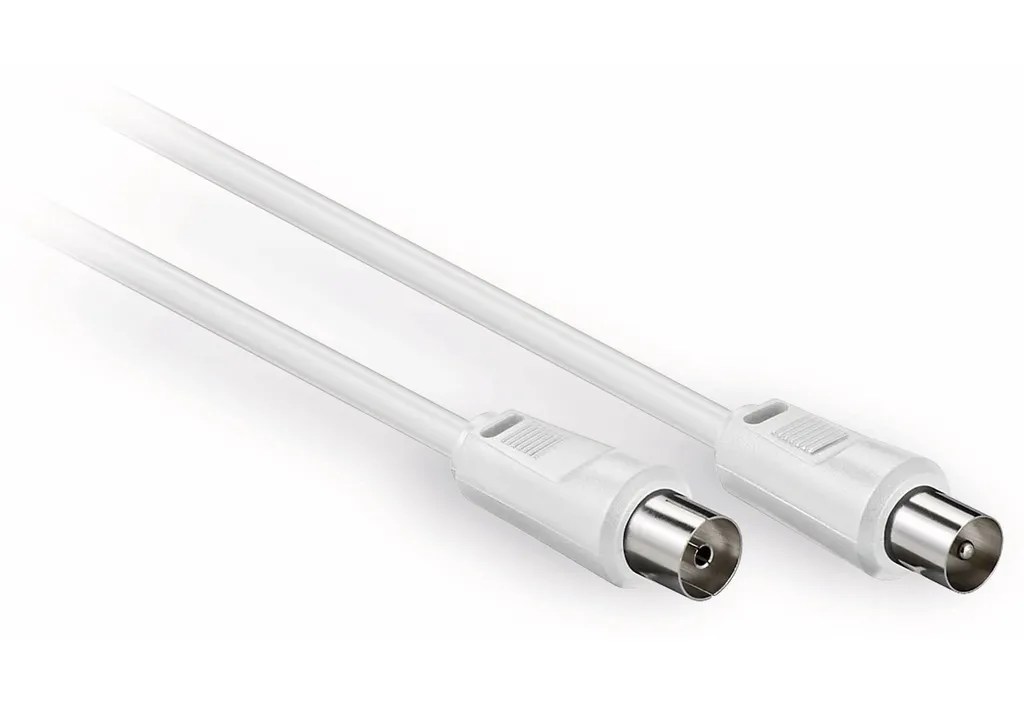 Cavo Antenna ShiverPeaks 2,5m Schermato 100% | Segnale TV Pulito