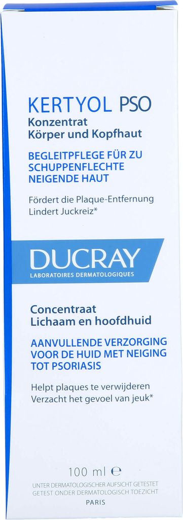 DUCRAY Kertyol P.S.O. Concentré corps et cuir chevelu, Image du produit 