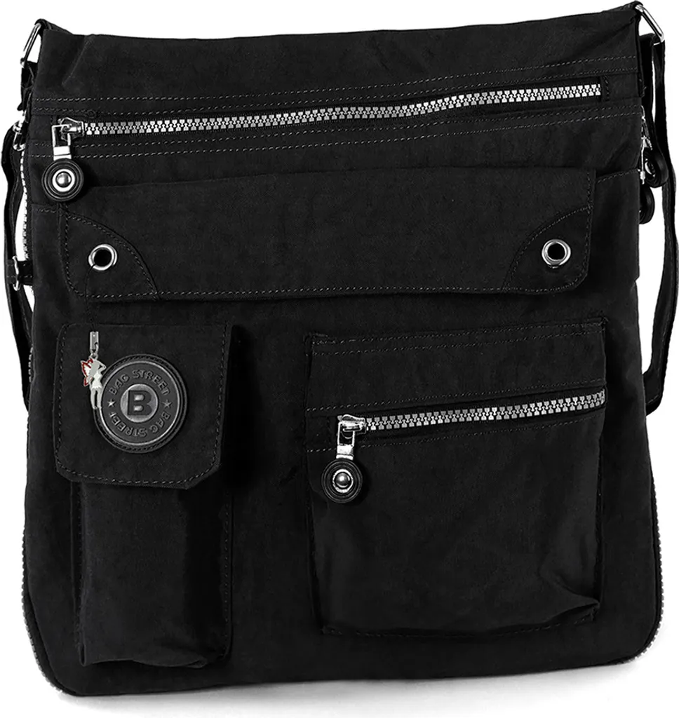 Offerta Borsa Street Nylon Donna Nera D2OTJ206S - Spaziosa e Leggera
