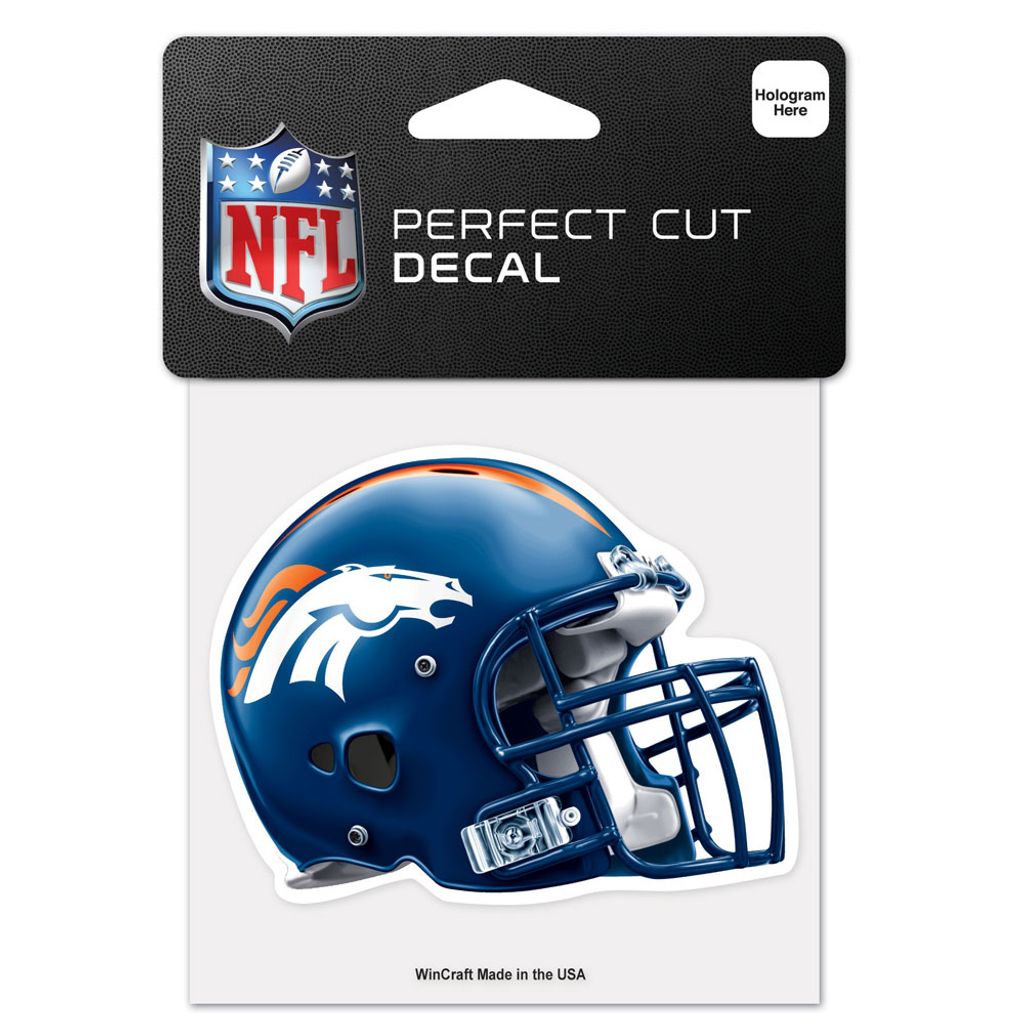 Wincraft Helm Aufkleber 10x10cm - NFL Denver Broncos