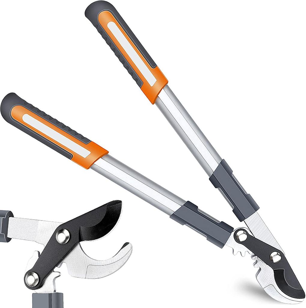 Astschere, Baumschere, Gartenschere, SK-5 Stahlklinge, Leichte, Schneidet 30mm Äste, Kann trockene und nasse Äste schneiden