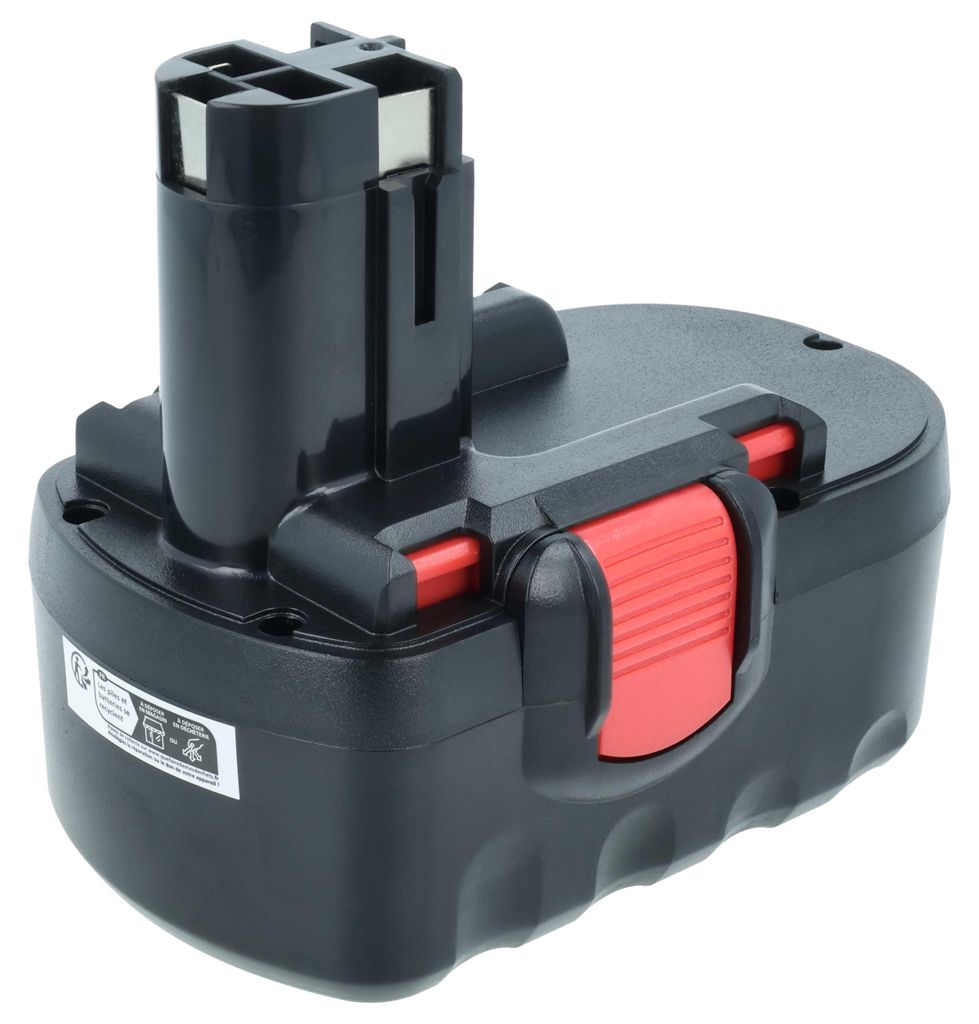vhbw Akku kompatibel mit Bosch GDS 18 V, GDR 18 V, GDS 18 V-HT, 3918, 3870-04, 52318, 3918B, 52318B, 53518B, 53518 Werkzeug (3000 mAh, NiMH, 18 V)