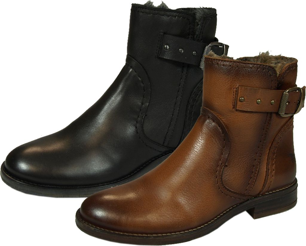 Mustang 2872-601 Schuhe Damen Booty Stiefeletten Chelsea Boots , Größe:41 EU, Farbe:Schwarz