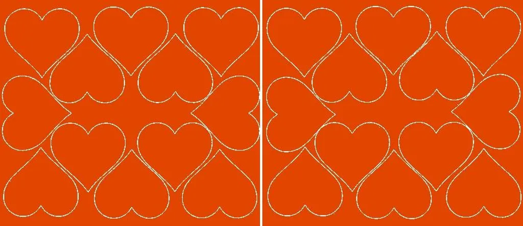 24 Adesivi Cuore Arancione Opaco 7cm per San Valentino e Confezioni